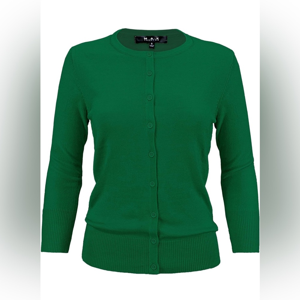 Women’s Ye Mak cardigan sweater. NWT size small